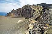 Azzorre, Isola di Faial - L'eruzione del Vulcano dos Capelinhos.